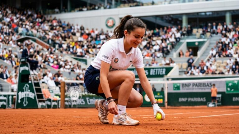 Constance, 16 Ans : L&rsquo;Aventure Exceptionnelle d&rsquo;une Ballos à Roland-Garros