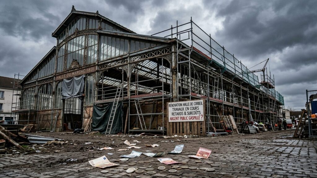 Corbeil-Essonnes : Halle du Marché à 10 Millions, un Gâchis Financier ?