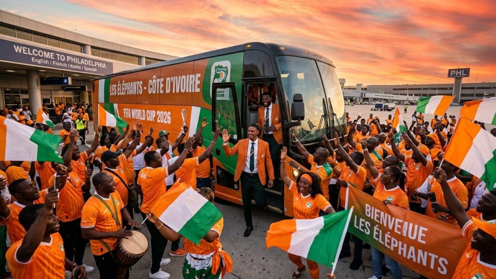 Coupe du Monde 2026 : Accueil Chaleureux des Éléphants aux États-Unis