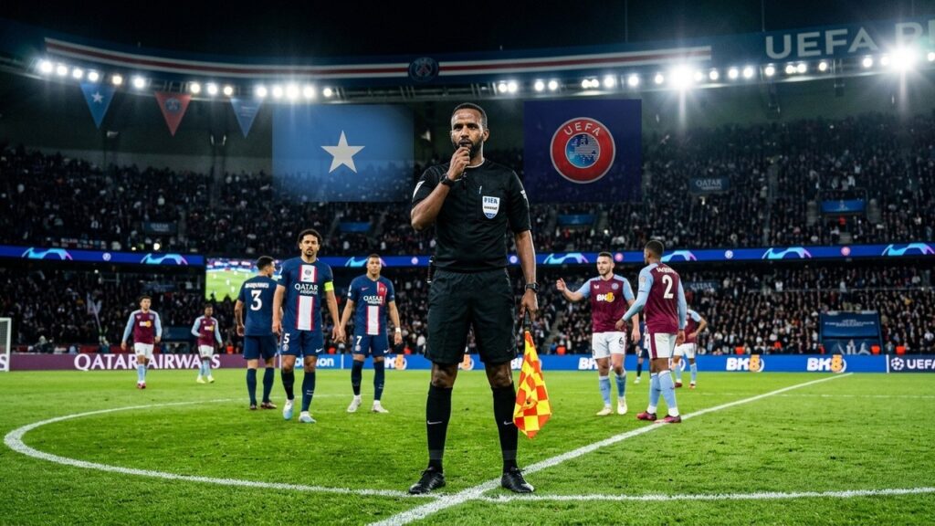 Coupe du Monde 2026 : Arbitre Somalien Refoulé par les USA pour la Supercoupe PSG Aston Villa