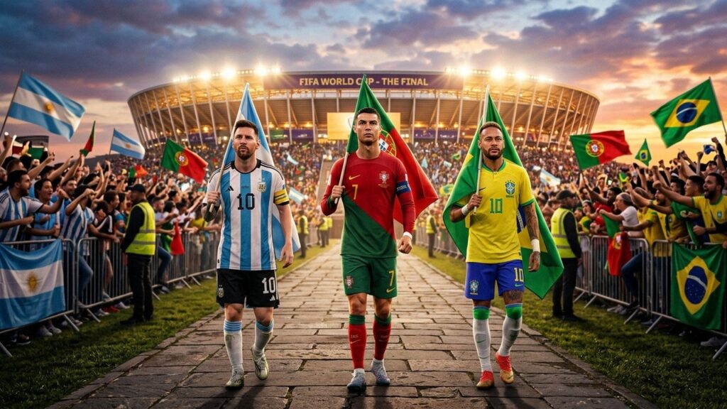 Coupe du Monde 2026 : DernWriting the football articleier Mondial pour Messi, Ronaldo et Neymar