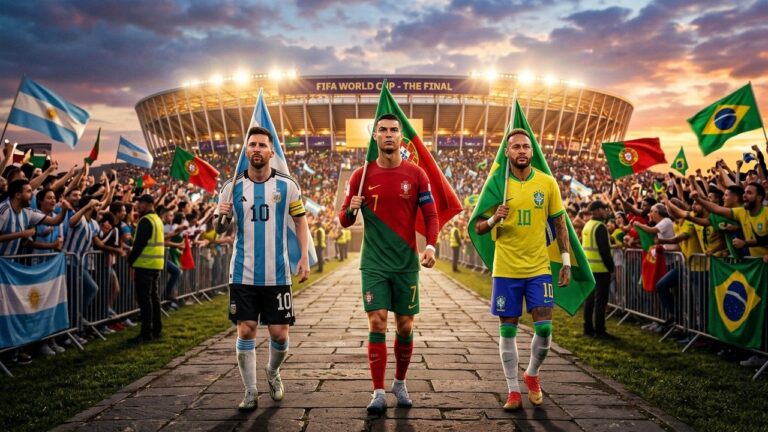 Coupe du Monde 2026 : DernWriting the football articleier Mondial pour Messi, Ronaldo et Neymar