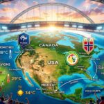 Coupe du Monde 2026 : Équipes Avantagées par Climat, Distances et Repos
