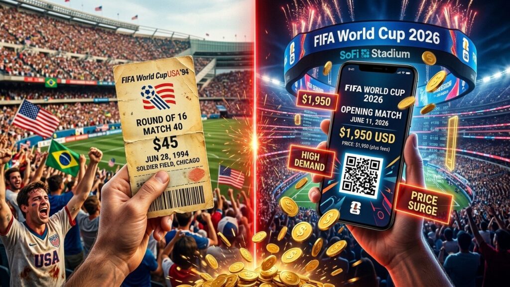 Coupe Du Monde 2026 : Explosion Des Prix Des Billets Depuis 1994