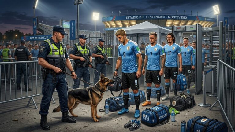Coupe du Monde 2026 : Fouille Impressionnante des Uruguayens