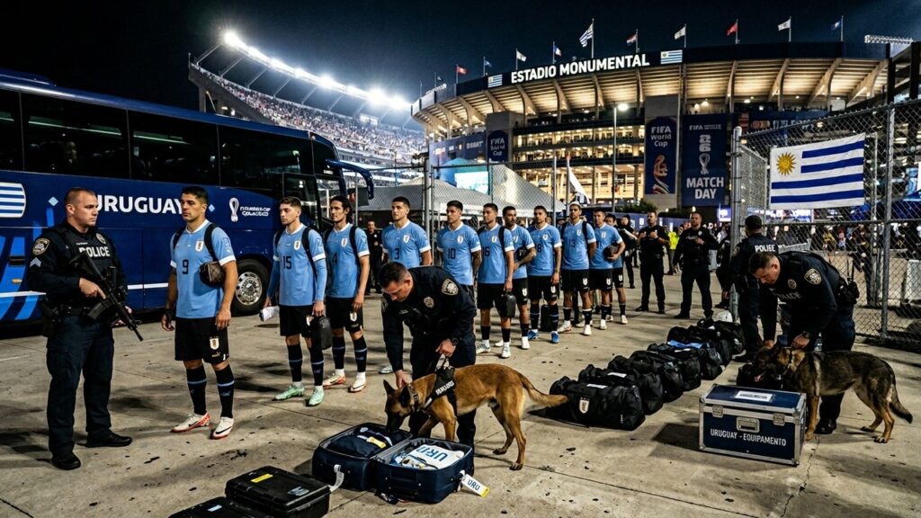 Coupe Du Monde 2026 : Fouille Intense Des Uruguayens Avant Le Match