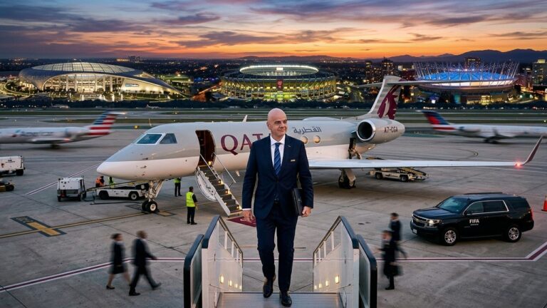 Coupe du Monde 2026 : Infantino et son Jet Privé pour Multiples Matchs