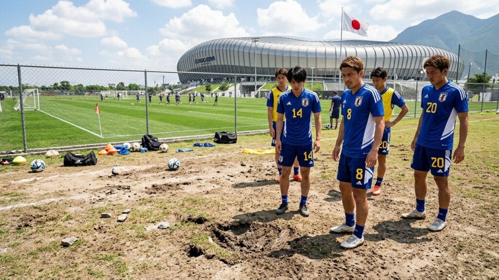 Coupe du Monde 2026 : Japon Forcé de Changer de Terrain d’Entraînement