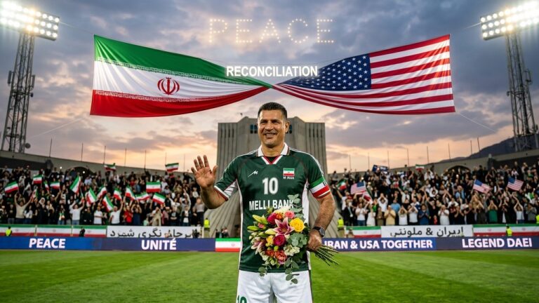 Coupe du Monde 2026 : Khodadad Azizi et le Foot Symbole de Paix