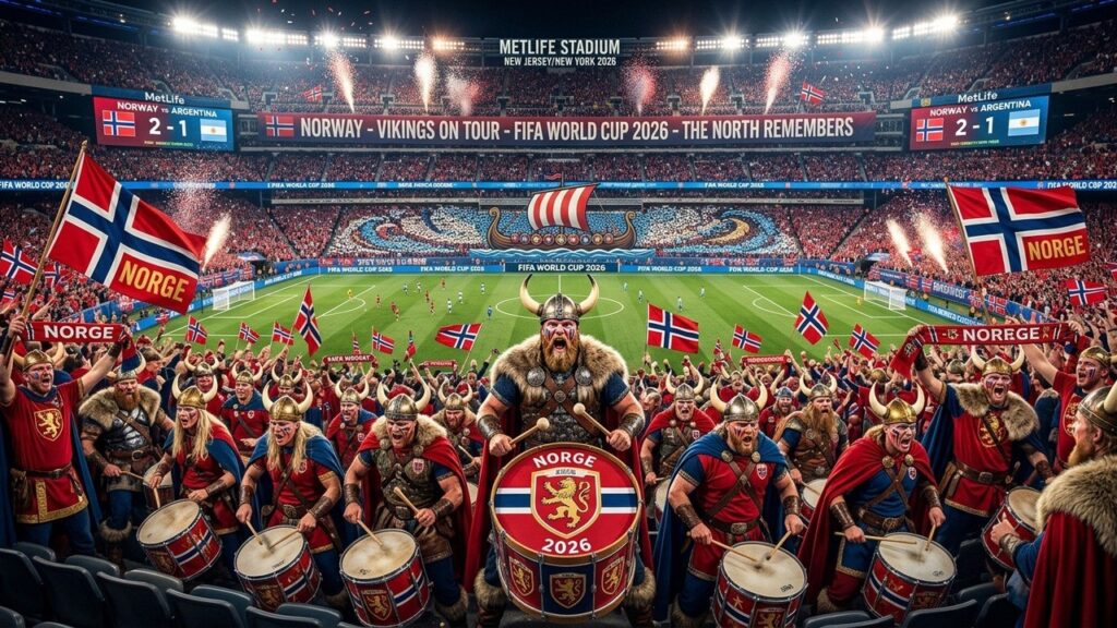 Coupe du Monde 2026 : La Chorégraphie Viking des Supporters Norvégiens