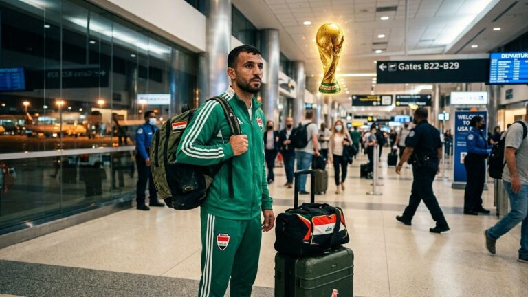 Coupe Du Monde 2026 : Le Calvaire D&rsquo;Un Héros Irakien Aux États-Unis