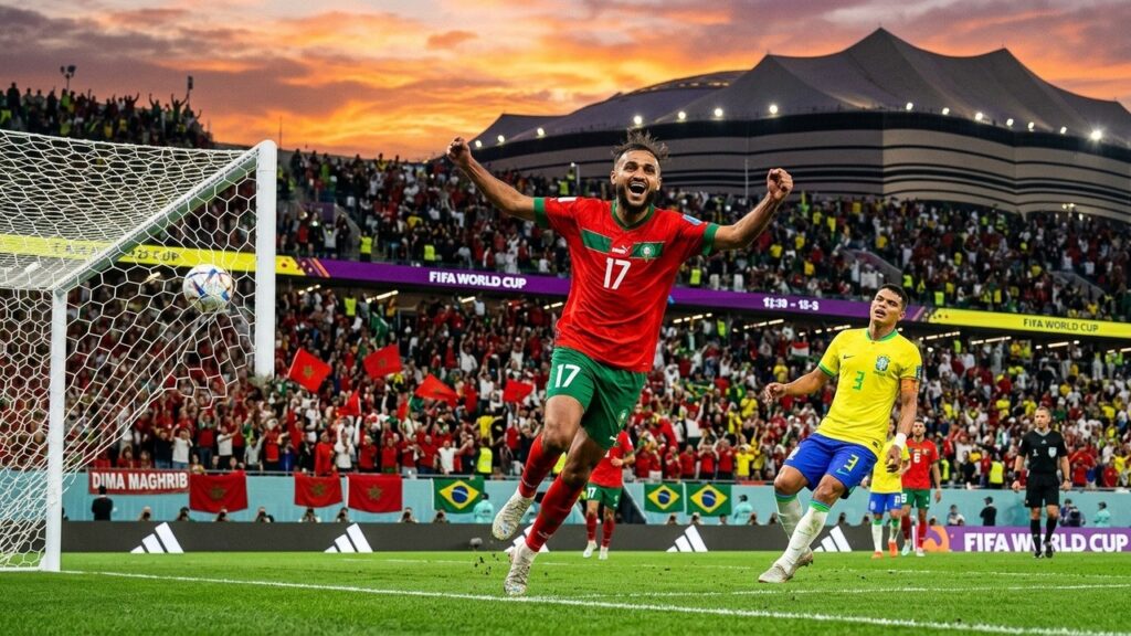 Coupe du Monde 2026 : Le Maroc Fait Trembler le Brésil avec une Première Historique