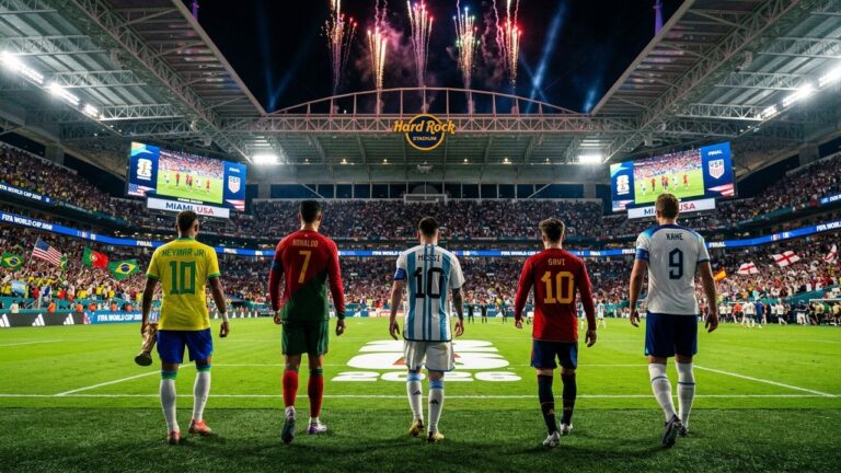 Coupe du Monde 2026 : Les 5 Stars Étrangères Incontournables