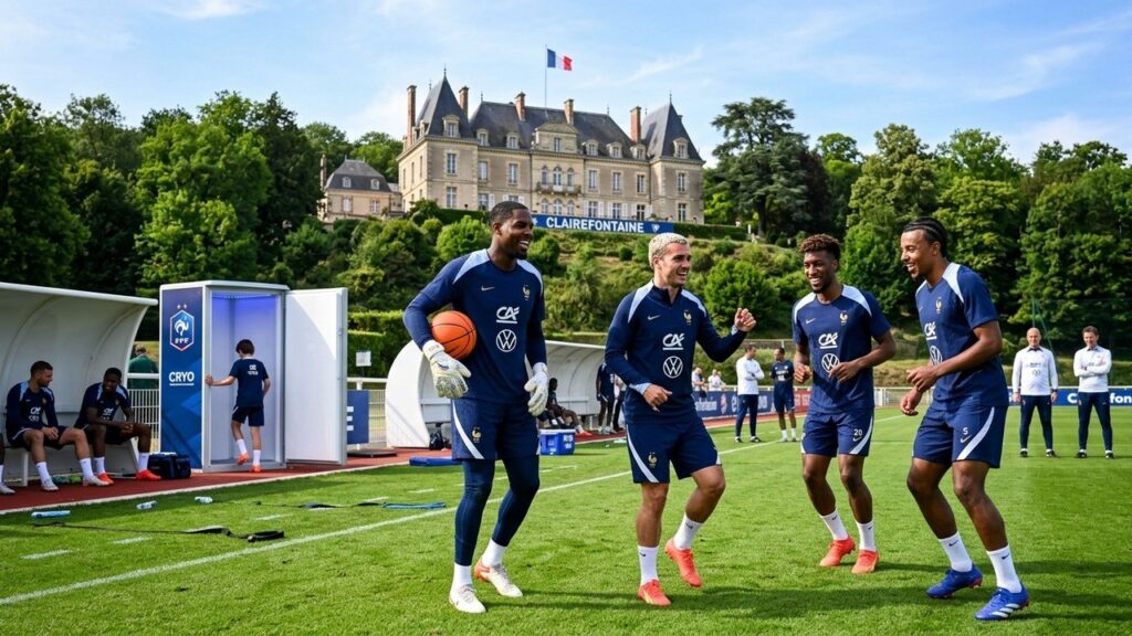 Coupe du Monde 2026 : Les Bleus Sourient à Clairefontaine