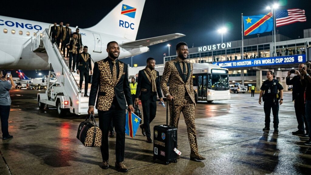 Coupe du Monde 2026 : Les Léopards de la RDC Fascinent avec Leurs Tenues Iconiques