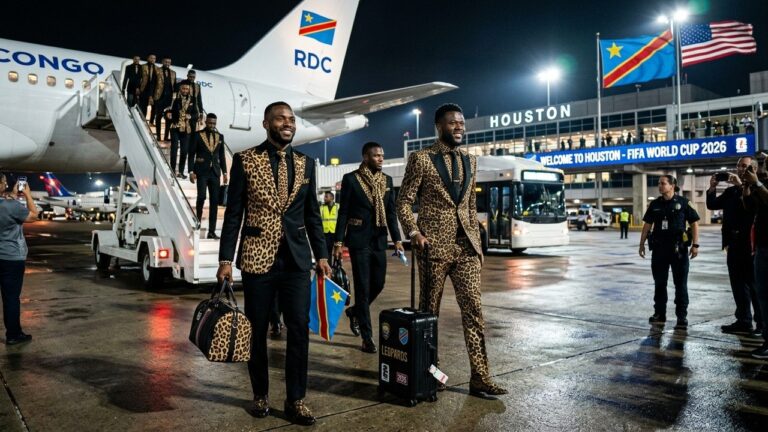 Coupe du Monde 2026 : Les Léopards de la RDC Fascinent avec Leurs Tenues Iconiques