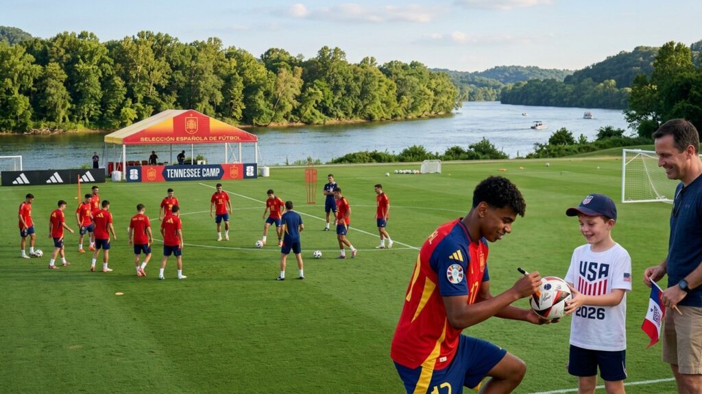Coupe du Monde 2026 : L&rsquo;Espagne Prend Ses Quartiers au Vert aux États-Unis