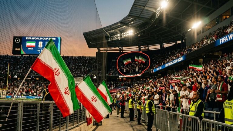 Coupe du Monde 2026 : L&rsquo;Iran Veut Interdire les Drapeaux d&rsquo;Opposition