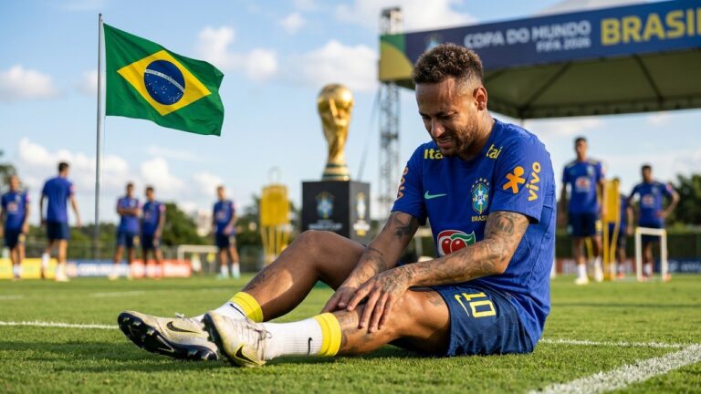 Coupe du Monde 2026 : Neymar Blessé, le Brésil Sous Tension