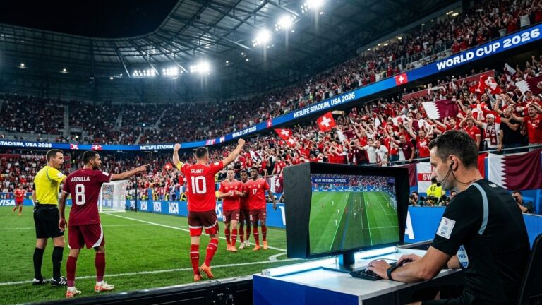 Coupe du Monde 2026 : Polémique VAR Suisse-Qatar, la FIFA Réagit