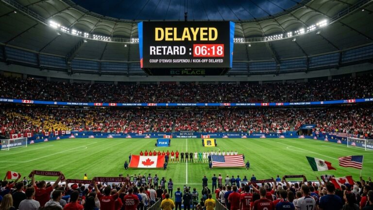 Coupe du Monde 2026 : Pourquoi Tous les Matchs Commencent en Retard ?
