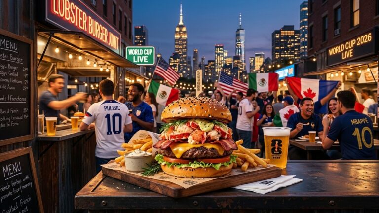 Coupe du Monde 2026 : Prix des Burgers à New York de 4 à 31 Dollars
