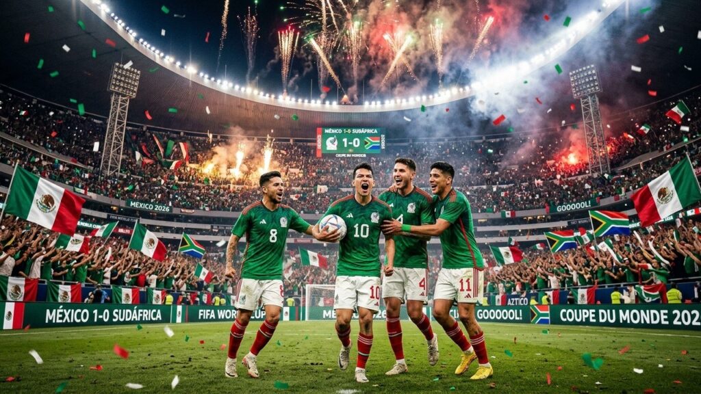Coupe du Monde 2026 : Programme du 11 Juin avec Ouverture Mexique-Afrique du Sud
