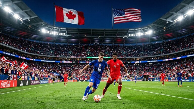 Coupe du Monde 2026 : Programme du 12 Juin avec Canada et États-Unis