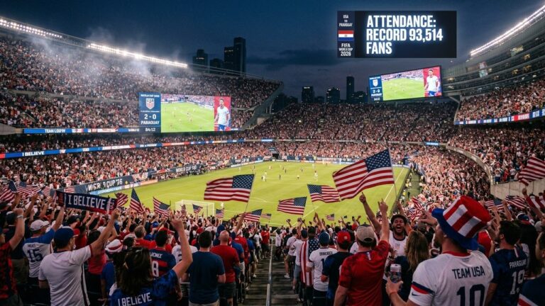 Coupe du Monde 2026 : Record d&rsquo;Audience Historique pour les États-Unis