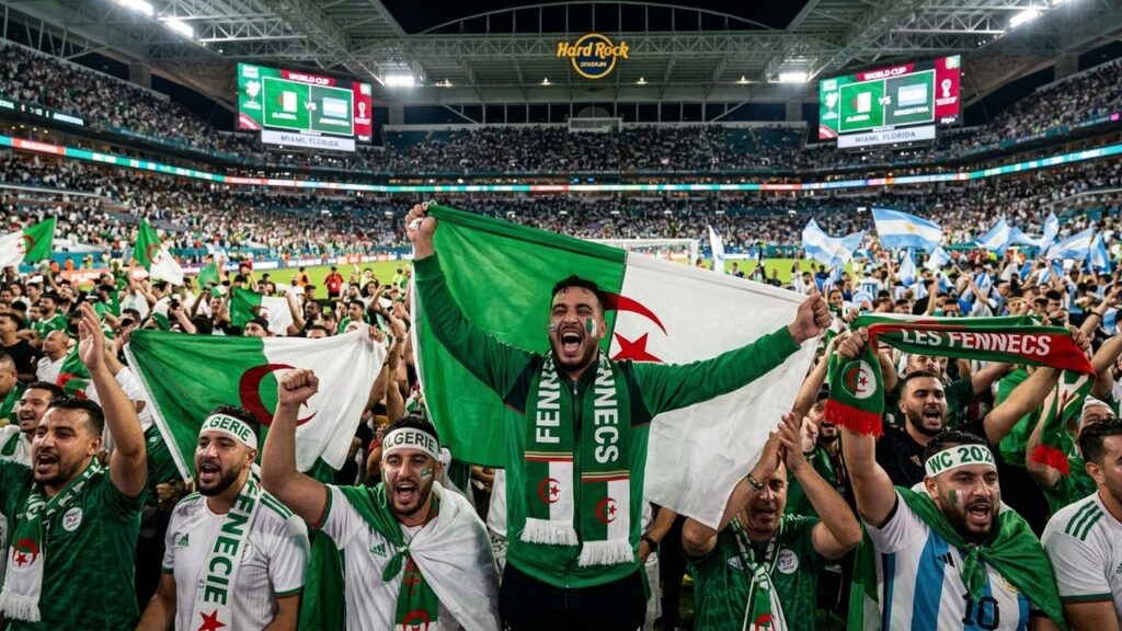 Coupe du Monde 2026 : Supporters Algériens Pleins de Confiance Face à l&rsquo;Argentine