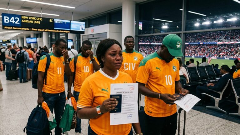 Coupe du Monde 2026 : Supporters Ivoiriens Bloqués par les Visas