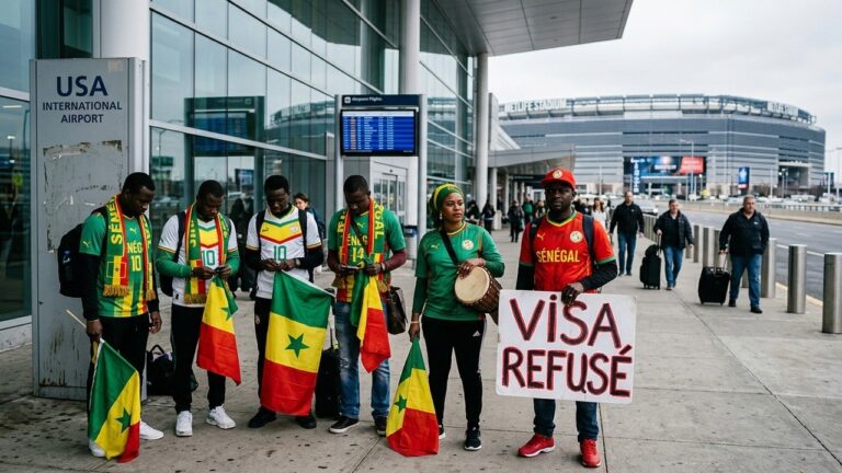 Coupe du Monde 2026 : Supporters Sénégalais Bloqués par les Visas