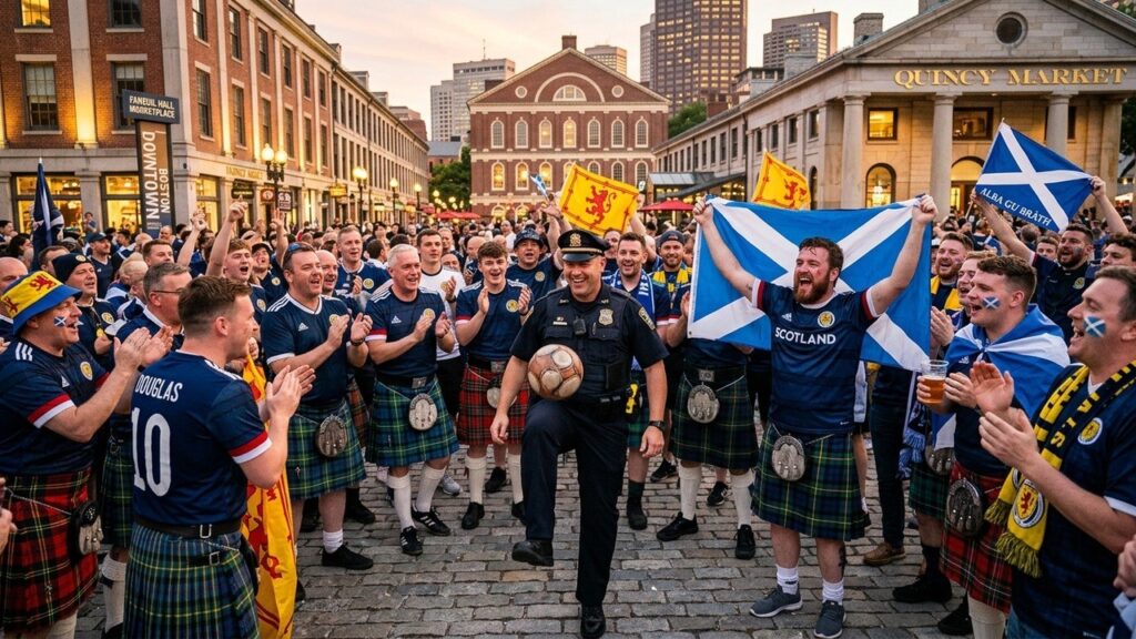 Coupe du Monde 2026 : Tartan Army Enflamme Boston