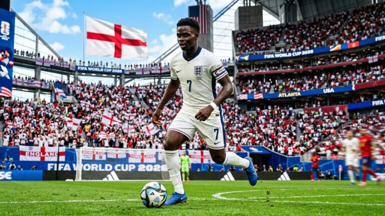 Coupe du Monde 2026 : Tout Savoir sur l&rsquo;Équipe d&rsquo;Angleterre