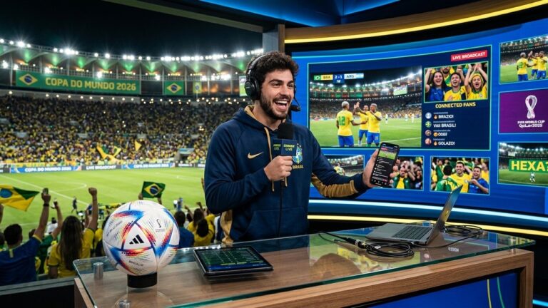 Coupe du Monde 2026 : Un Influenceur Rafle les Droits TV au Brésil