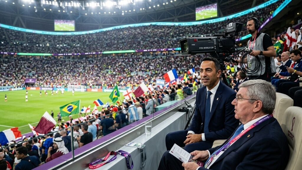 Coupe du Monde : Pourquoi Youri Djorkaeff Est Omniprésent en Tribunes ?