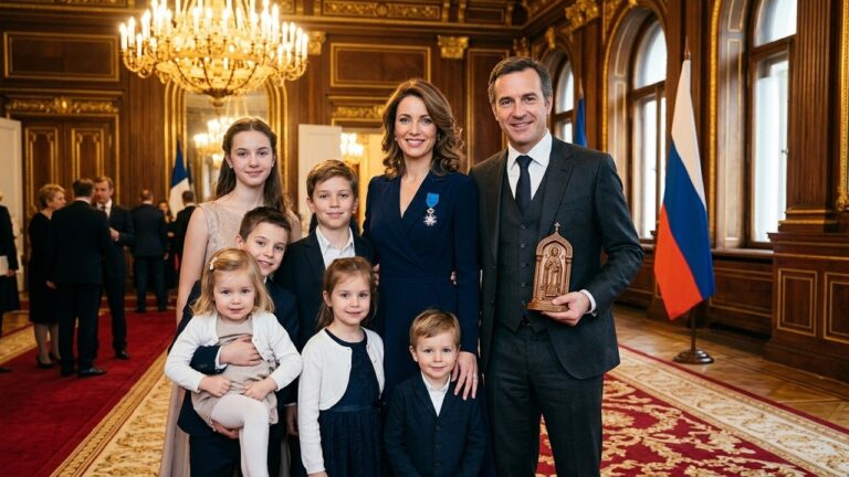 Couple Français Décoré par Poutine pour Ses Dix Enfants