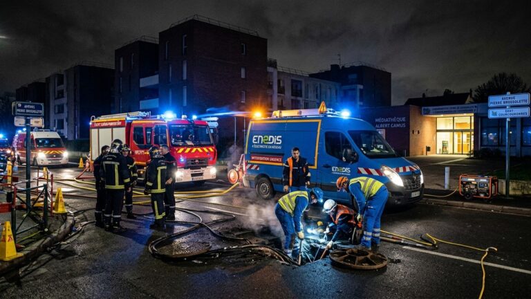 Coupure de Courant à Évry-Courcouronnes : Incendie et Retour à la Normale