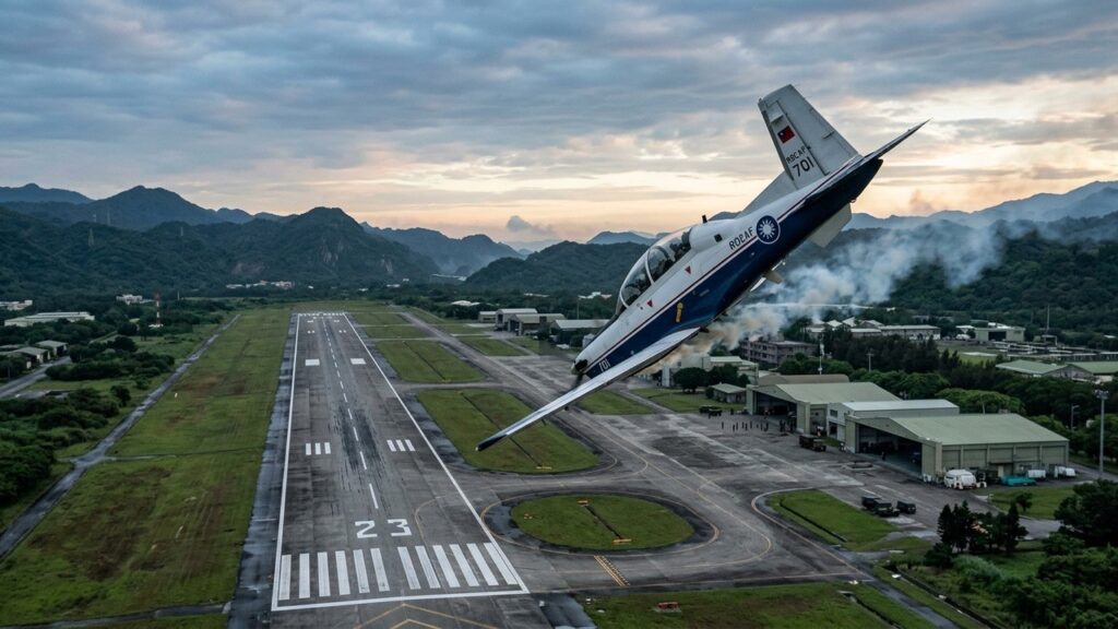 Crash Avion Militaire Taïwan : Deux Pilotes Tués à l&rsquo;Entraînement