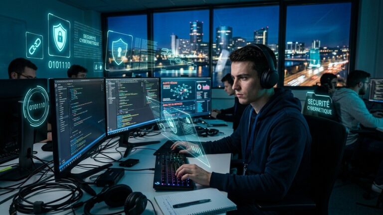 Cybersécurité : L&rsquo;École qui Prépare les Défenseurs du Numérique deWriting the cybersecurity school article Demain