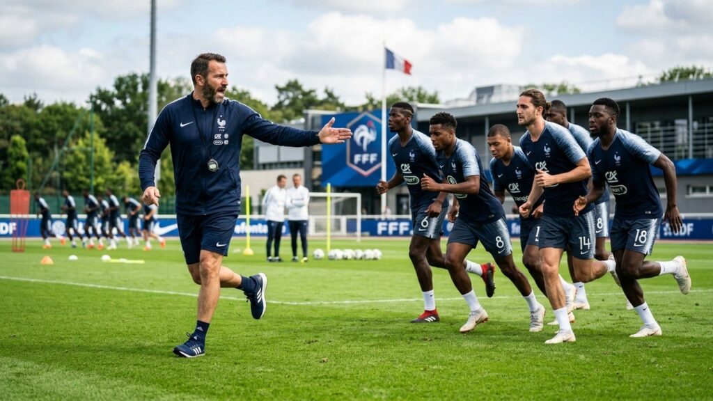 Cyril Moine,Writing the article content Préparateur Physique Exigeant des Bleus