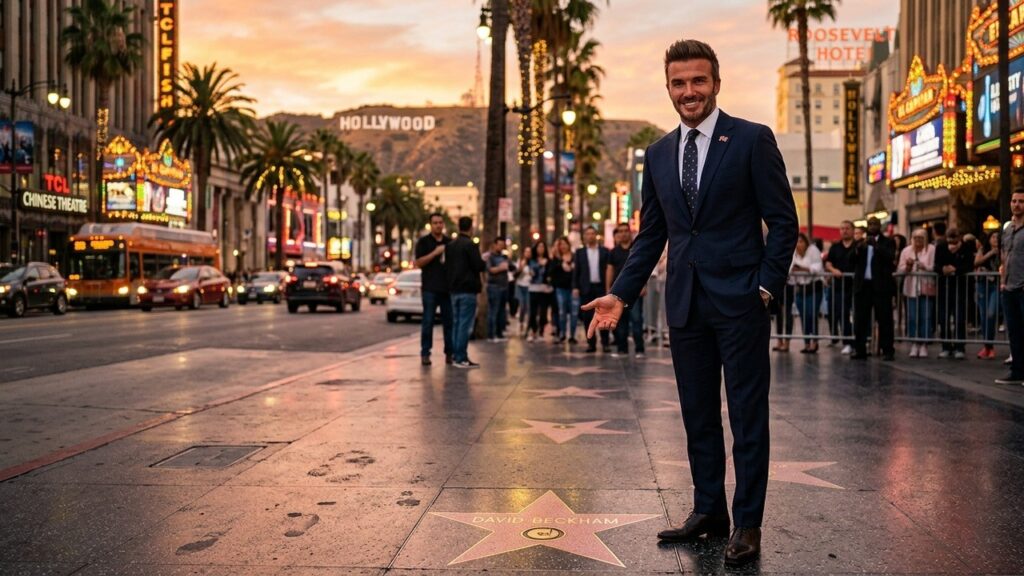 David Beckham : Son Étoile sur le Walk of Fame d&rsquo;Hollywood