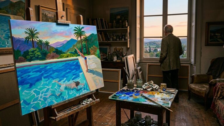 David Hockney : Le Maître de la Couleur S&rsquo;Éteint à 88 Ans