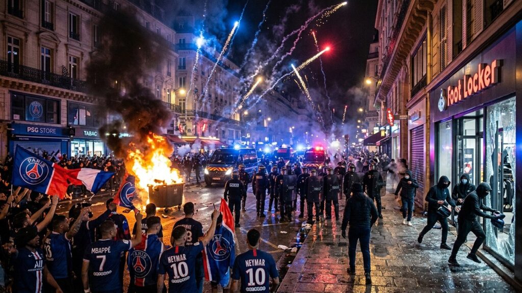 Débordements Après Sacre PSG : 112 Défèrements à Paris