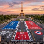 Découverte d&rsquo;une Œuvre Géante Tricolore au Trocadéro à Paris