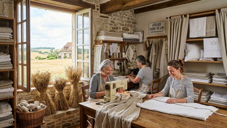 Découverte Maison Embrin : Savoir-Faire Unique du Lin Normand