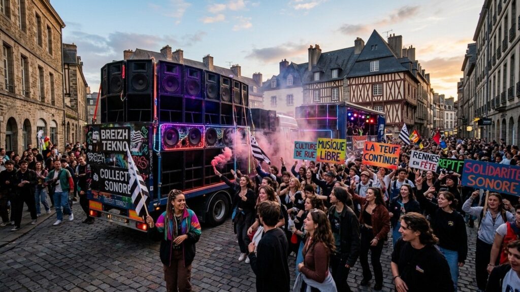Défense Des Free Parties : La Grande Manifestation À Rennes