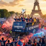 Défilé du PSG au Champ-de-Mars : La Folie des Fans pour les Champions d’Europe
