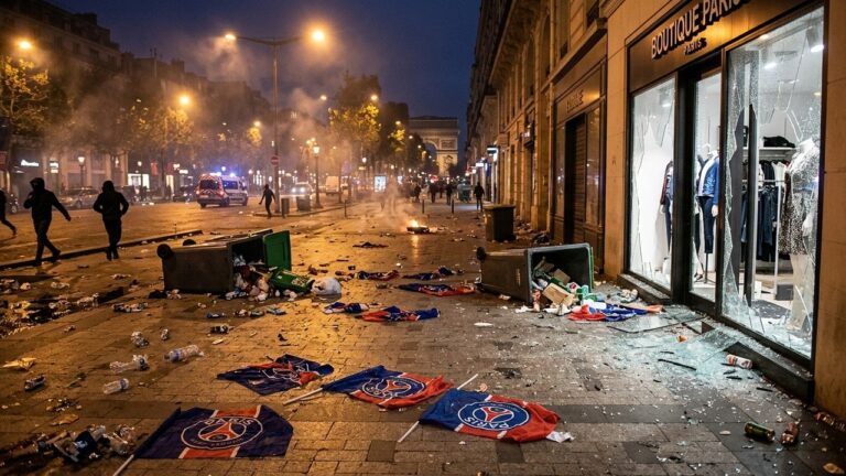 Dégradations Après PSG : Les Casseurs Doivent Payer Leurs Actes
