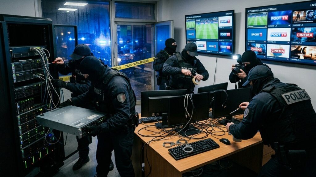 Démantèlement IPTV Illégal : 250 000 Abonnés Privés de Chaînes Payantes